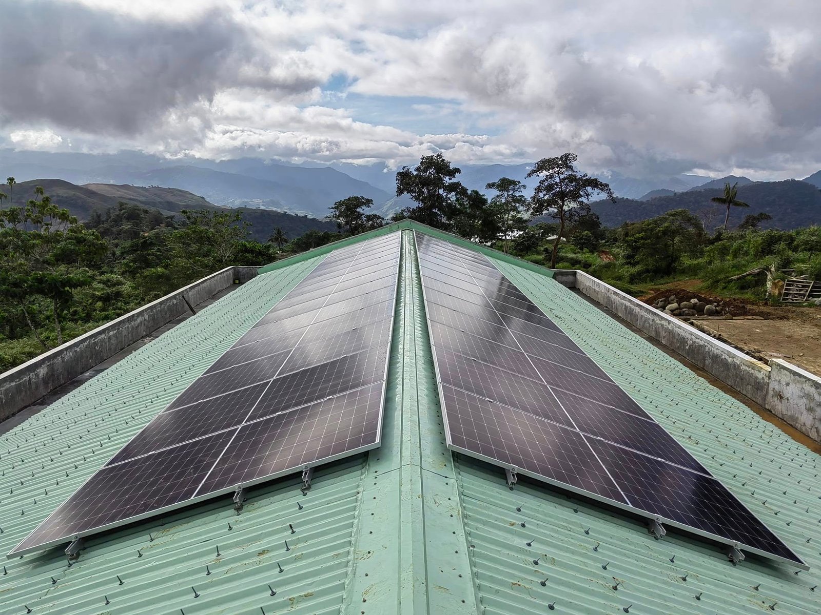 Institutional solar installation